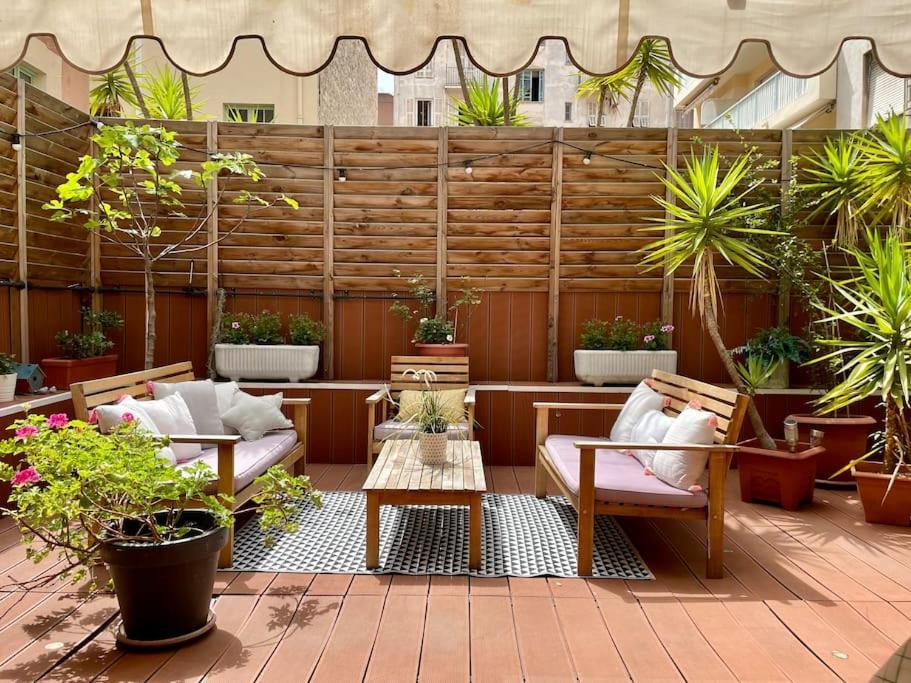 Large Magnificent Terrace Apartment Nice Exterior photo